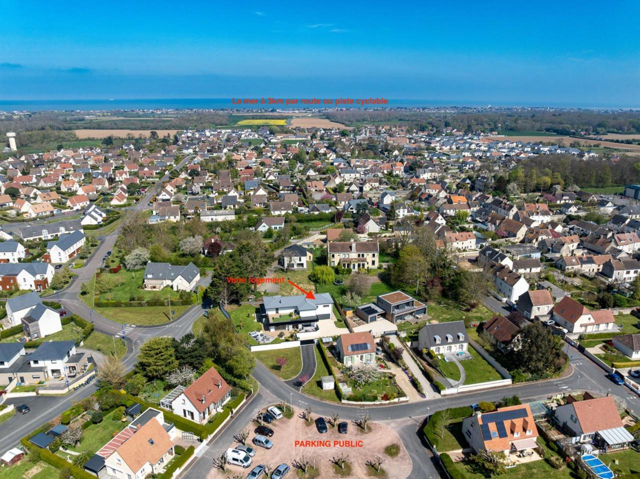 Appartements Guesthouse1 Et Guesthouse2 Sword Beach Colleville-Montgomery Eksteriør bilde
